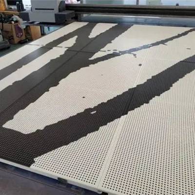 氟碳护墙烤漆铝平板建筑装饰材料 定制产品可回收耐候